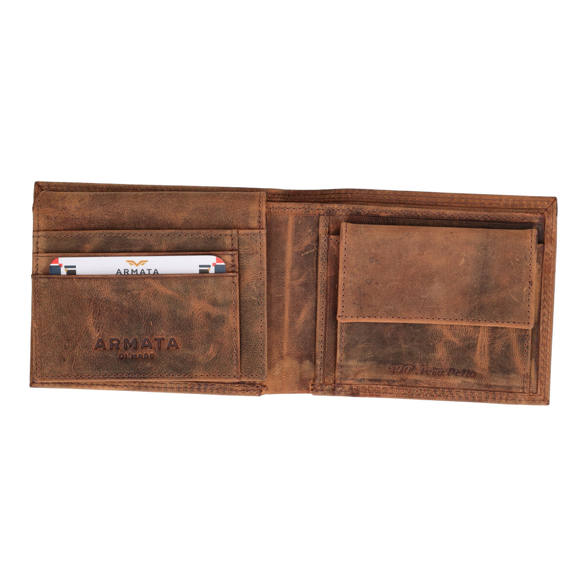 Portafogli Uomo In Pelle Testa di Moro