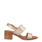 Sandali con Tacco Donna Oro
