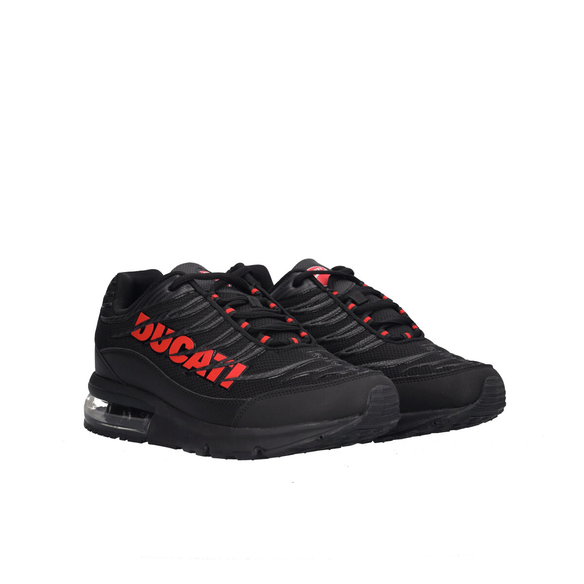 THROTLE Sneakers Uomo Rosse e Nere