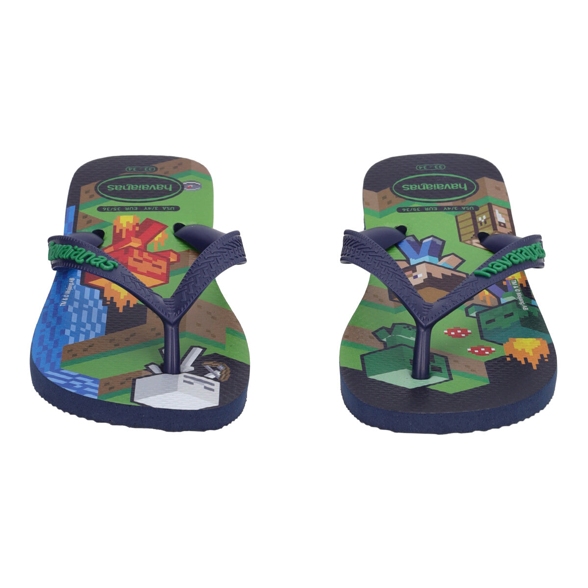 KIDS MINECRAFT Infradito Bambino Blu