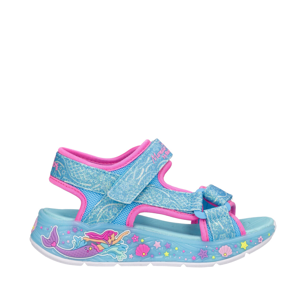 LIGHTS MERMAID DREAMS SAND Sandali Bambina Azzurri tema Sirene con Luci