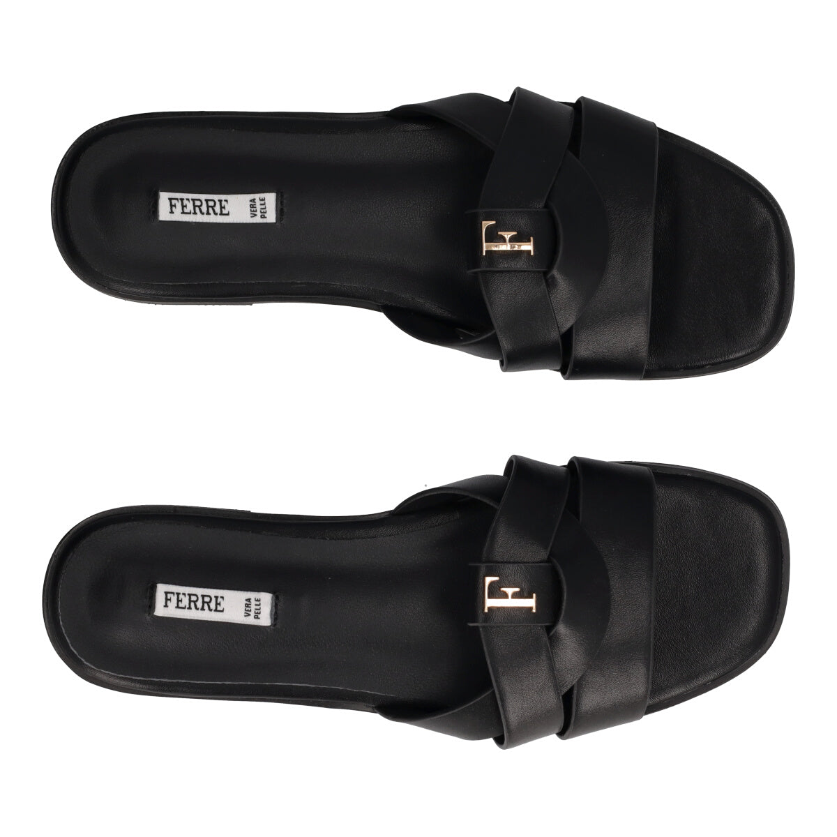 ALICIA Ciabatte Donna Nere