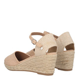 Espadrillas con Zeppa Donna Beige