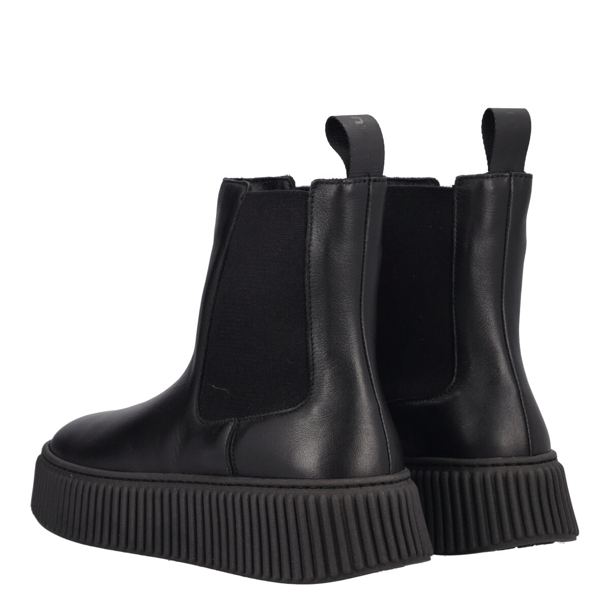 SURF Stivaletti Donna Neri in Pelle