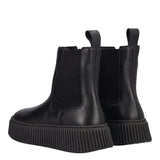 SURF Stivaletti Donna Neri in Pelle