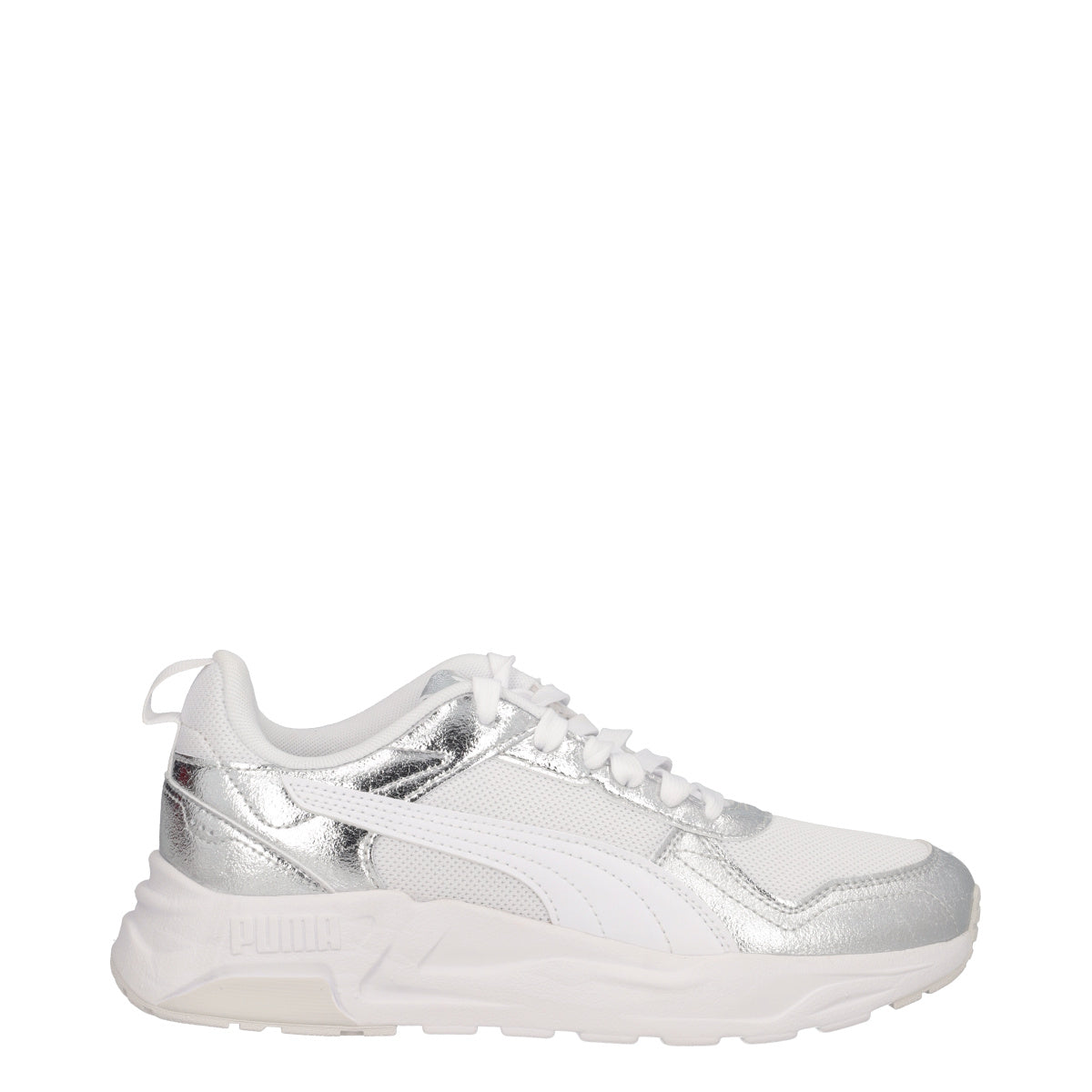TRINITY 2 LT METALLIC Sneakers Donna Bianche e Argento
