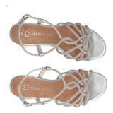 Sandali con Tacco Donna Argento