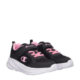 HRO G PS Running Bambina Nere e Rosa