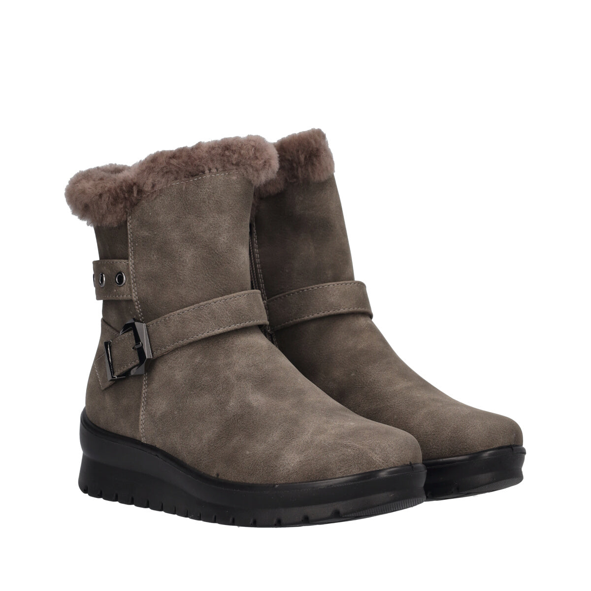 Stivaletti Donna Taupe