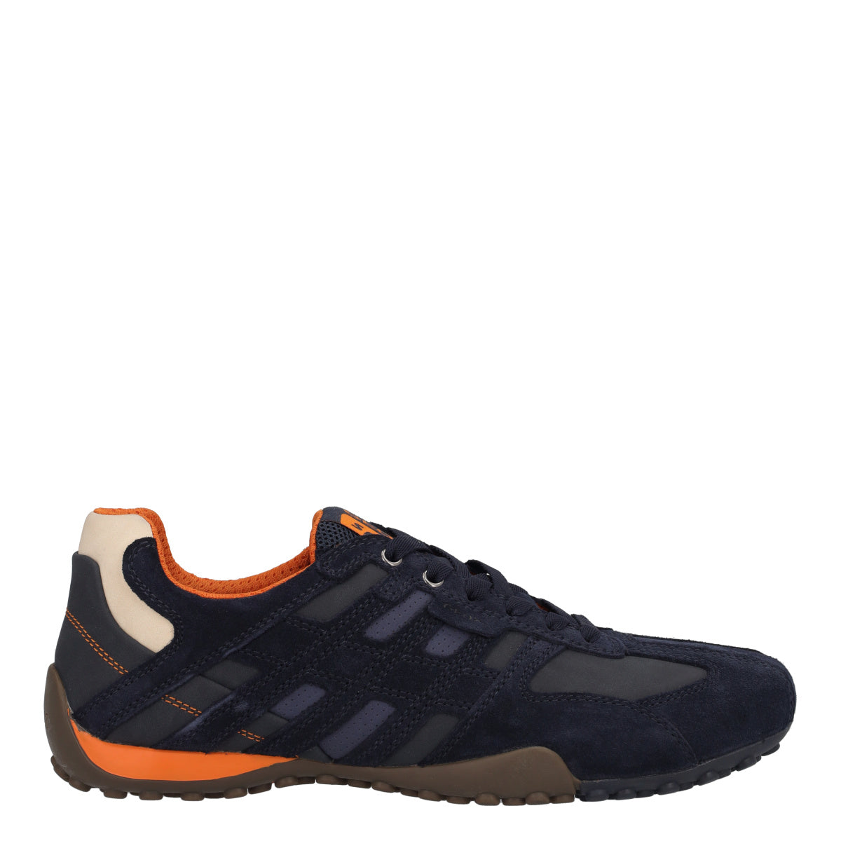 SNAKE Sneaker uomo in camoscio blu
