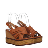 Zeppe Donna Camel