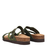 Ciabatte Donna Verde Ingrassato