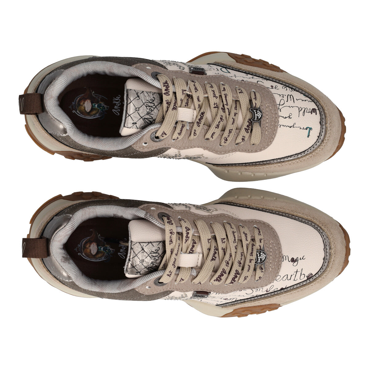 OPORTO Sneakers Donna Beige