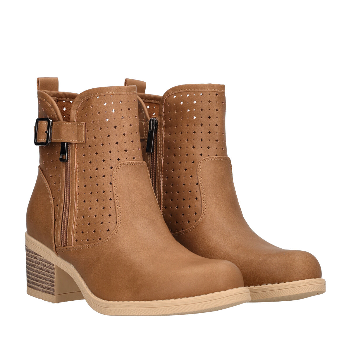 Stivaletto Donna Camel