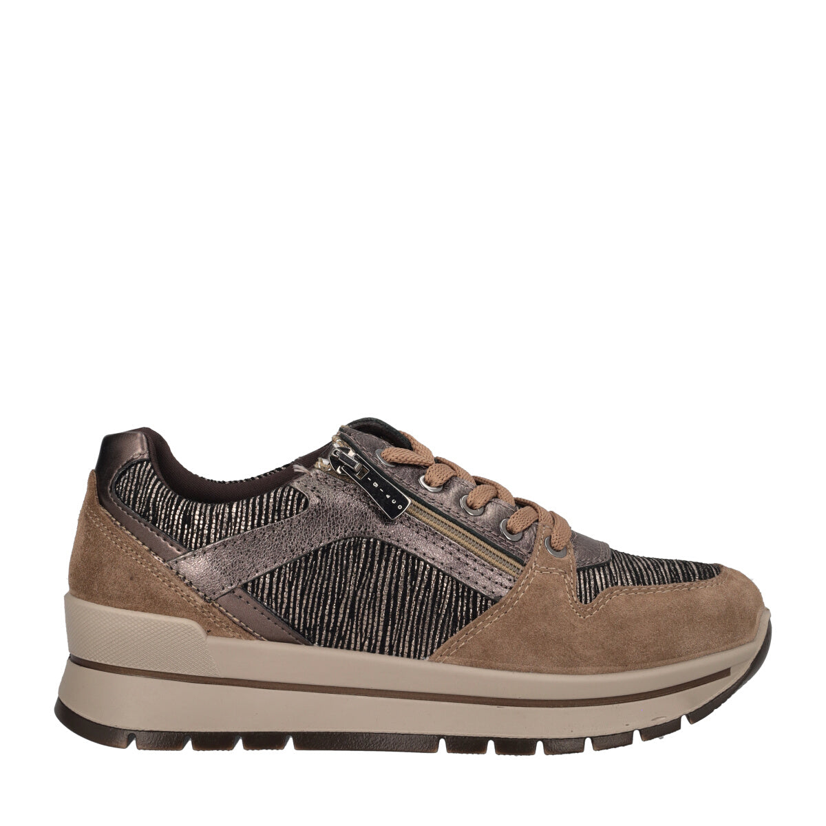ANIKA Sneakers Donna Bronzo