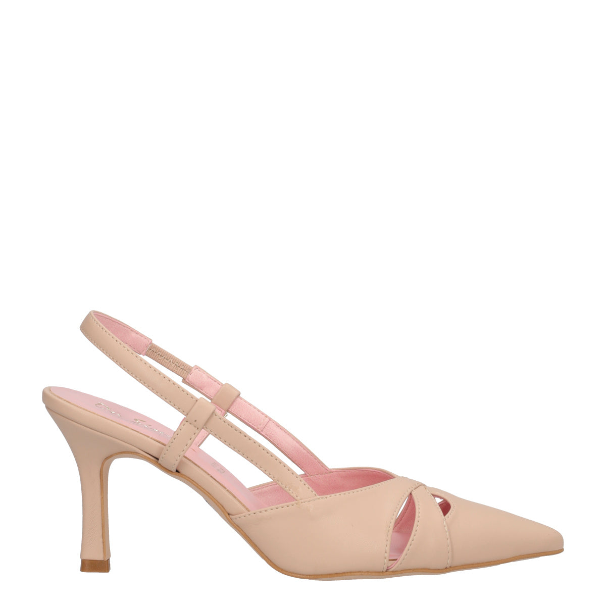 Slingback Donna Nude