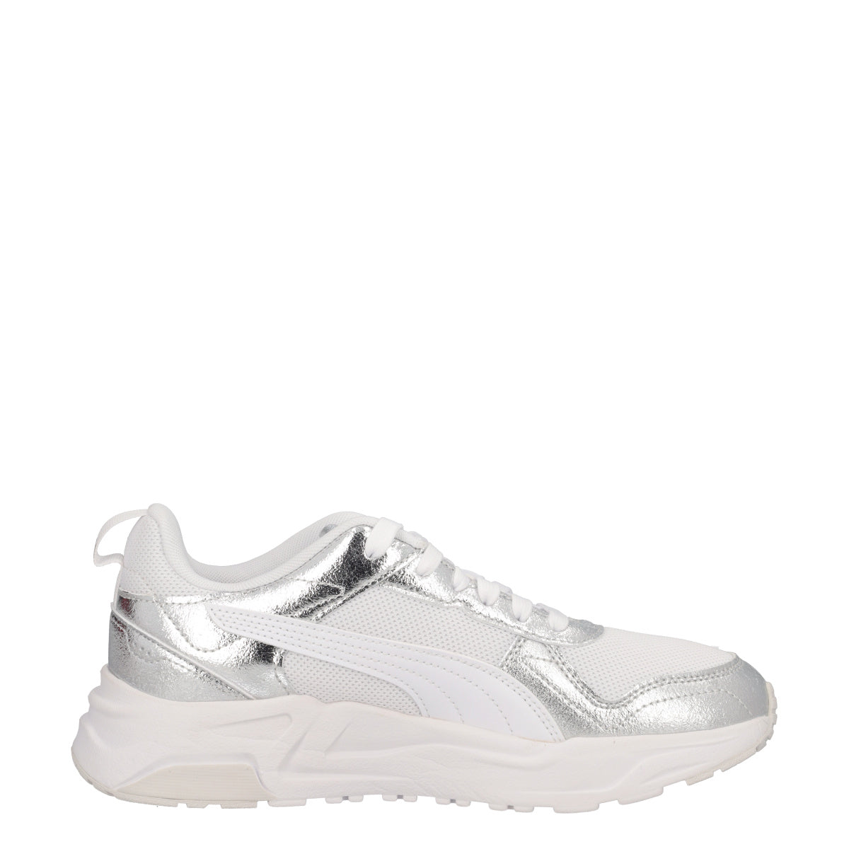 TRINITY 2 LT METALLIC Sneakers Donna Bianche e Argento