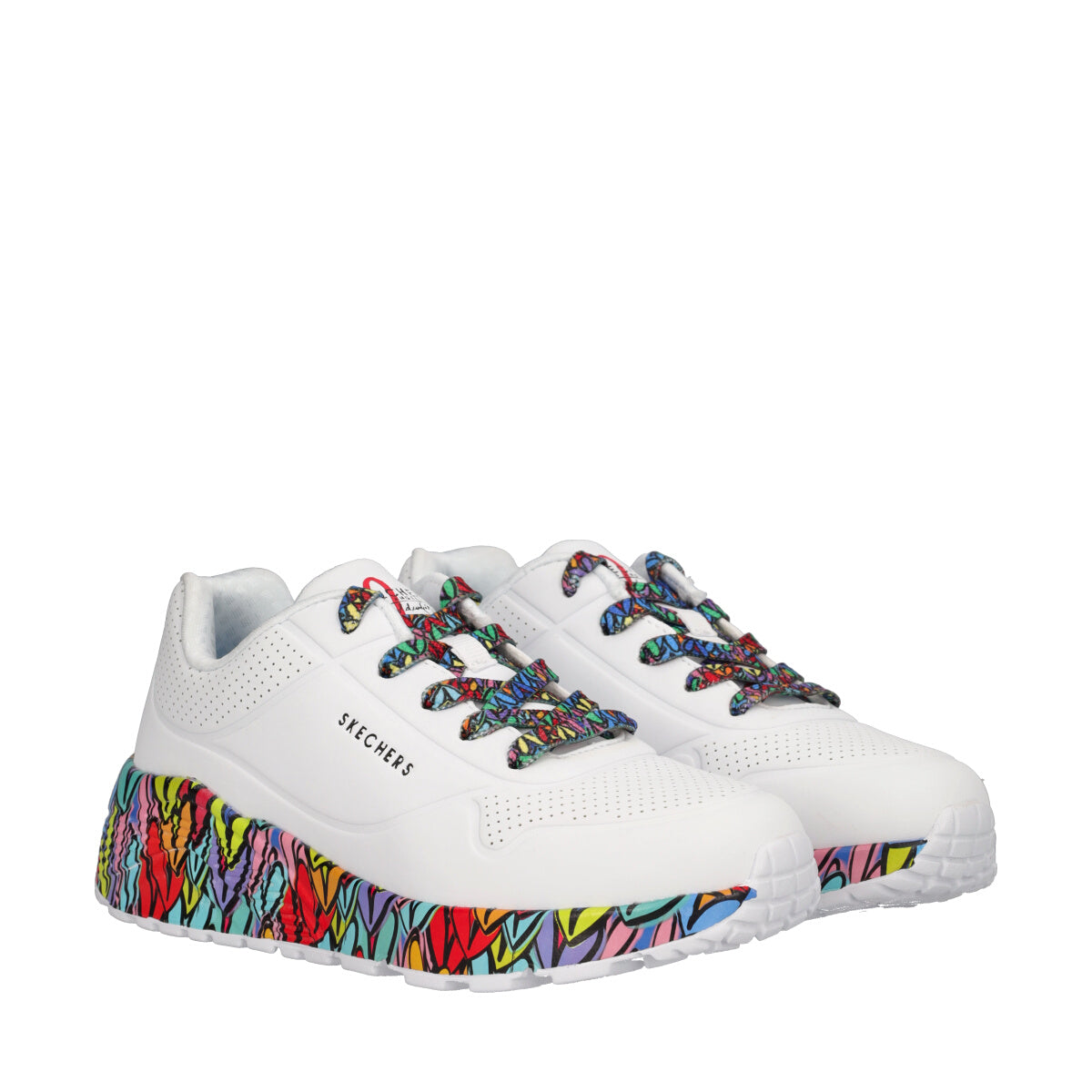 UNO LITE Sneakers Bambina Bianche