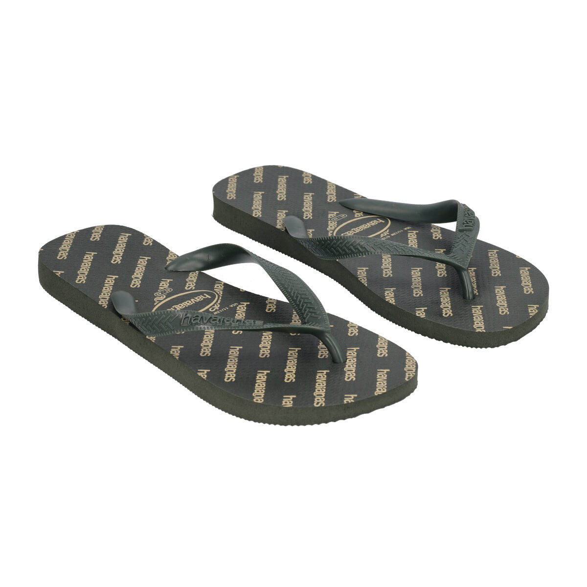 TOP LOGOMANIA Infradito Uomo Verde