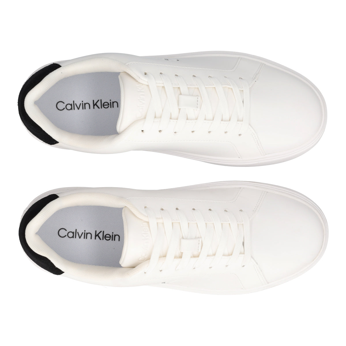 CLASSIC CUPSOLE LACEUP LTH Sneakers Uomo Bianche