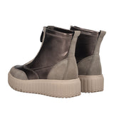 Stivaletti Donna Grigi Metallizzati