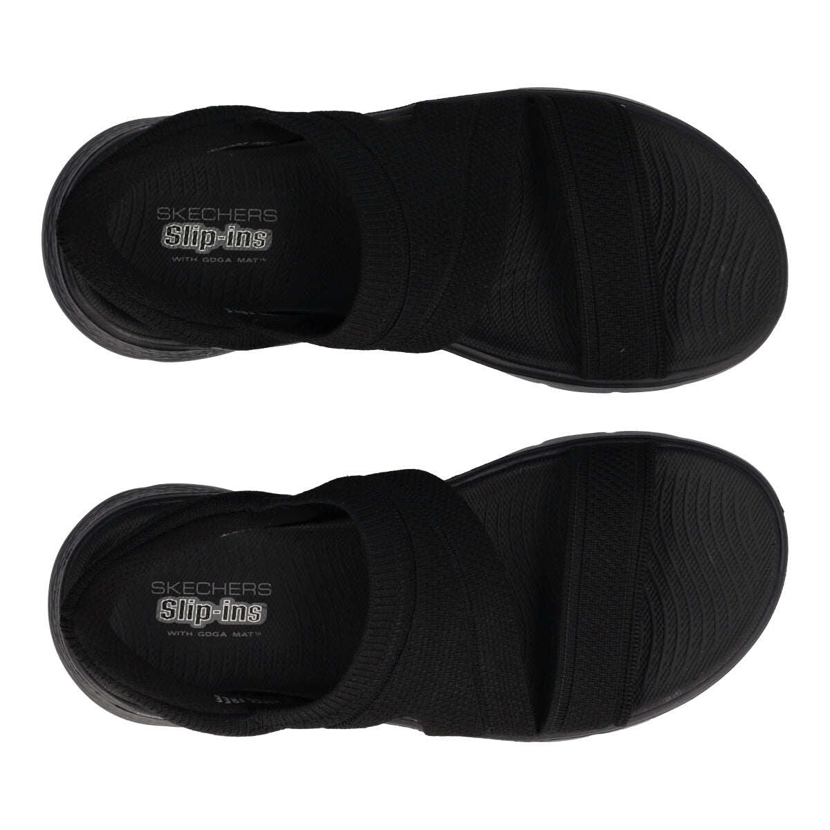 GO WALK FLEX SANDAL ENTICING Donna Nero