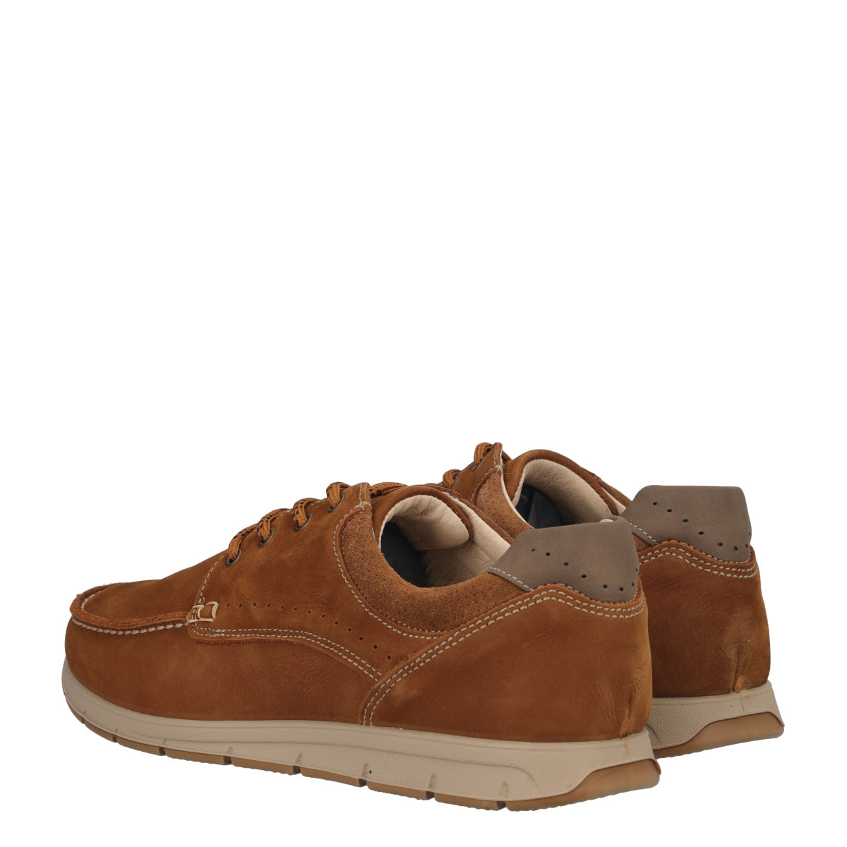 SANDERO Stringate Comfort Uomo Marroni