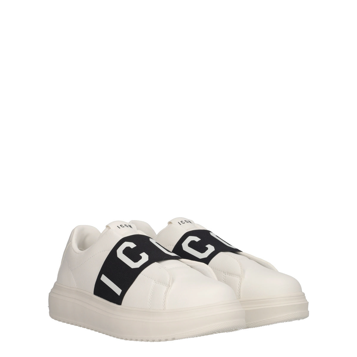 Sneakers Slip-on Uomo Bianche