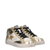 Sneakers Bambina Oro