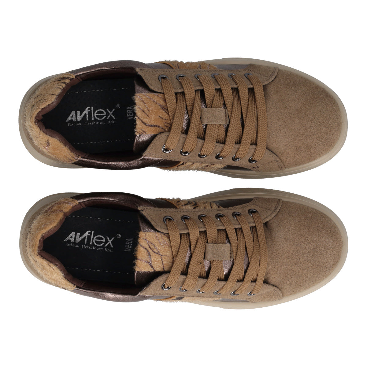 Sneakers Donna Taupe