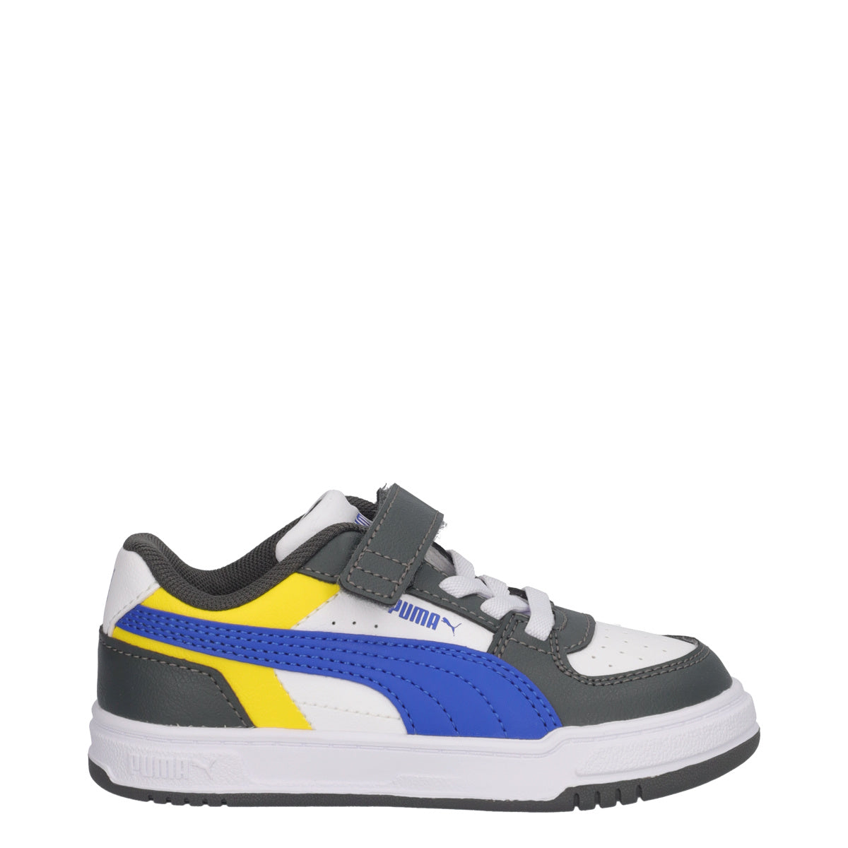CAVEN III BLOCK AC INF Sneakers Junior Bianche, Grigie e Blu
