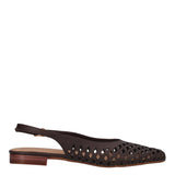 Sandali Donna Marroni in Pelle