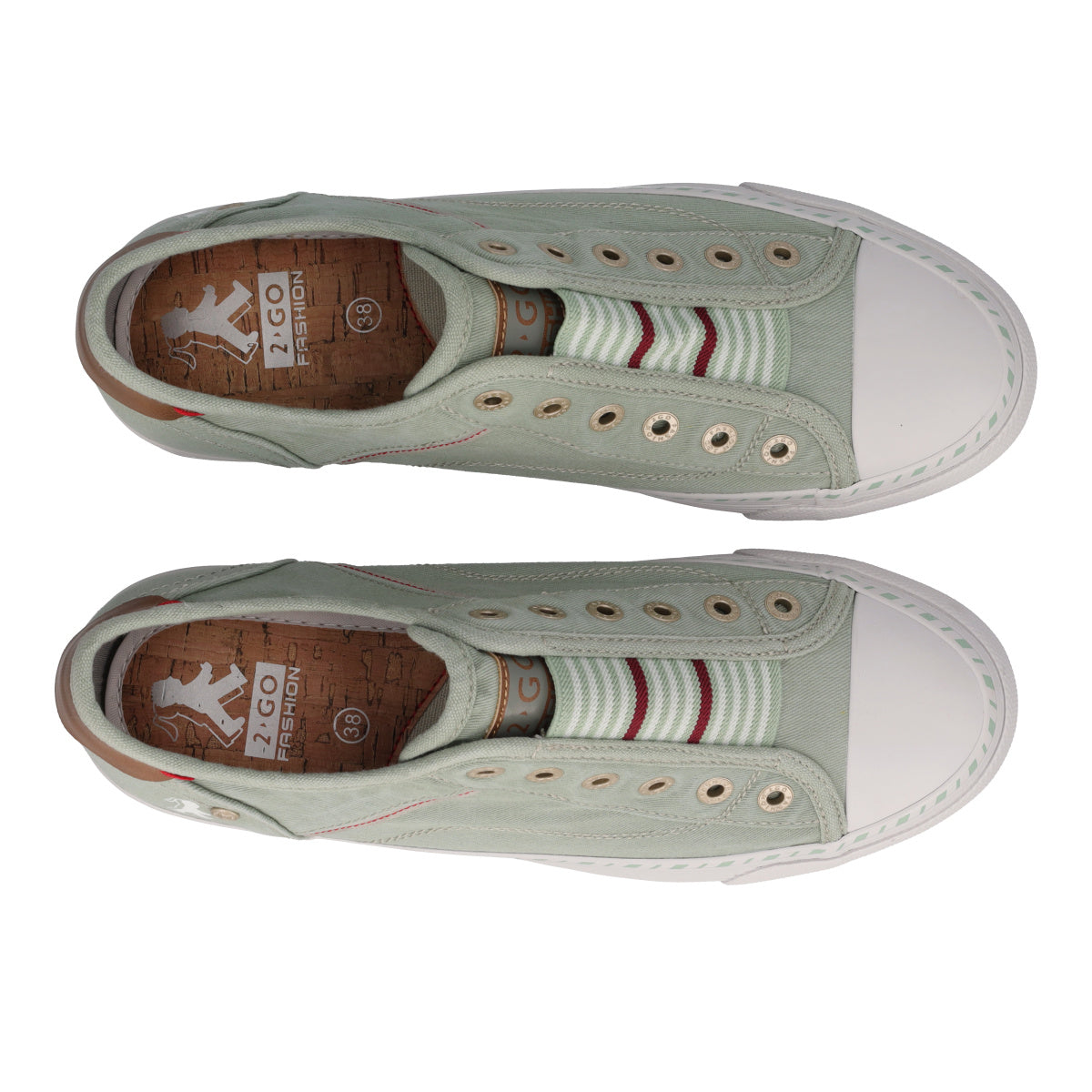 Sneakers Slip-on Donna Verdi