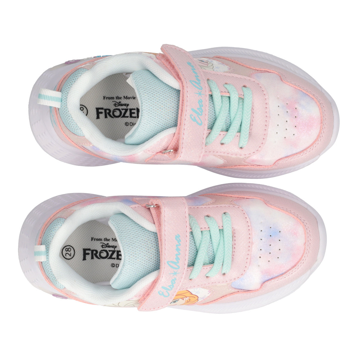 Sneakers Bambina Rosa - Frozen con Luci