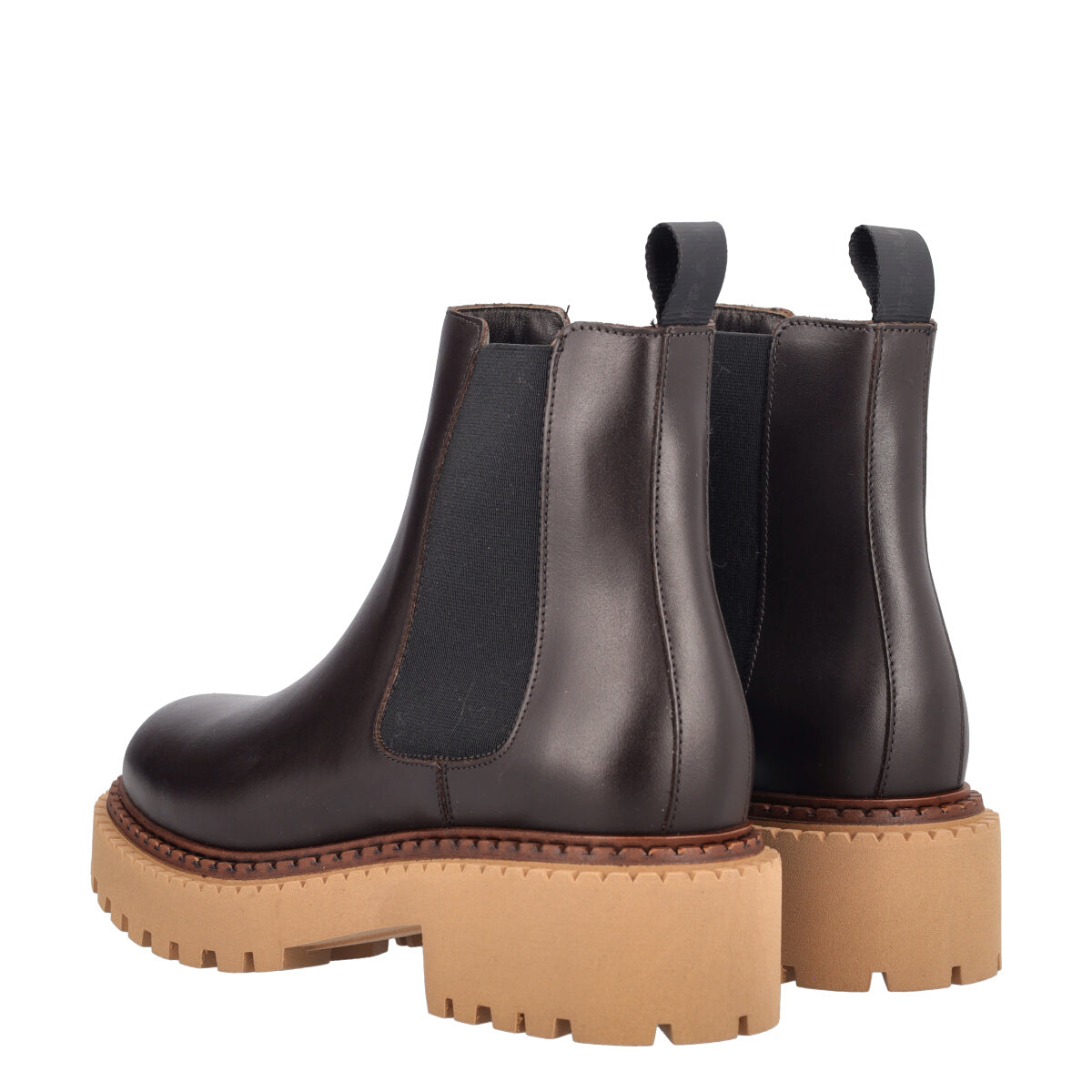 TRESOR Stivaletti Donna Marroni e Beige