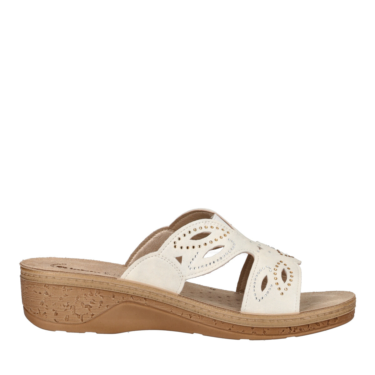 Ciabatte Donna Bianche e Beige