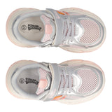 Sneakers Bambina Argento con Luci