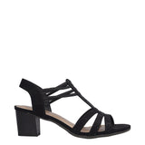 Sandali con Tacco Donna Nero
