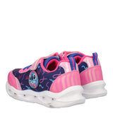 Sneakers Bambina Fuxia e Blu Stitch