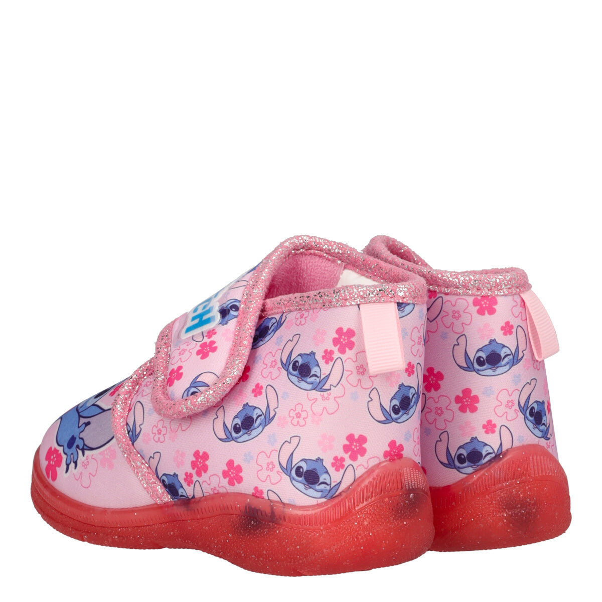 Pantofole Bambina Rosa - Stitch