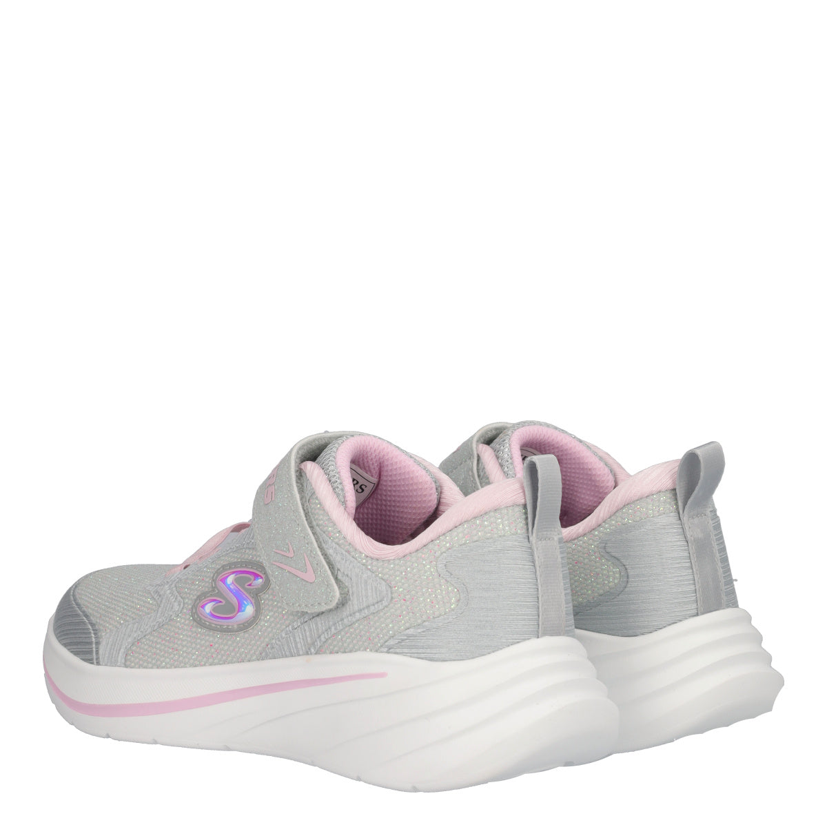 WAVE 92 Sneakers Bambina Argento e Rosa