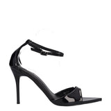 Sandali con Tacchi Donna Neri in Vernice