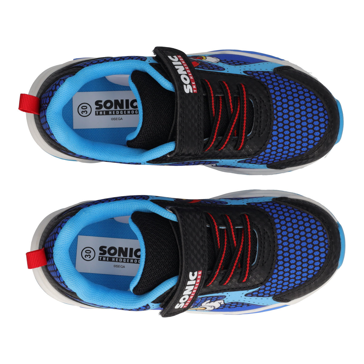Sneakers Bambino Sonic Blu con Luci