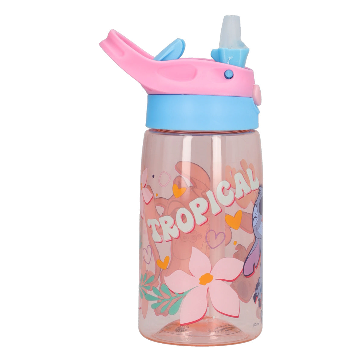Borraccia con Cannuccia 480ml Tema Stitch
