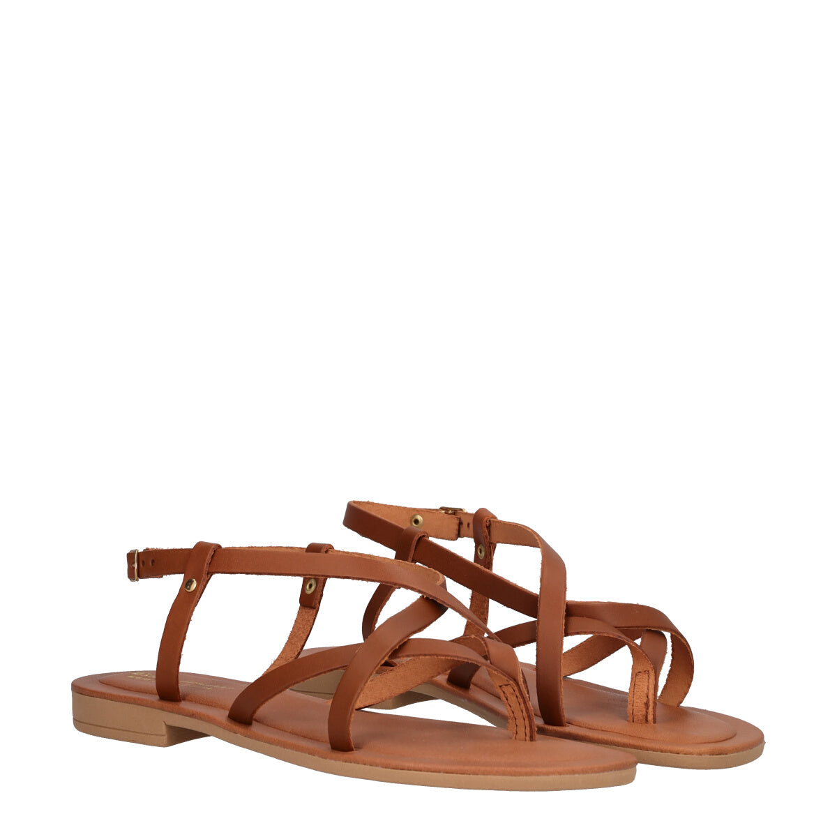 Sandali Infradito Donna Marrone