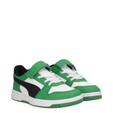 REBOUND SLAM LO AC PS Sneakers Bambino Bianche e Verdi