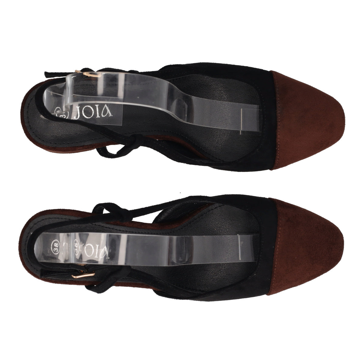Slingback Donna Nere e Marroni