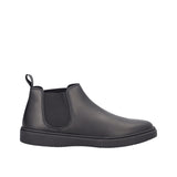 PONCHO Stivaletti Uomo Neri in Pelle