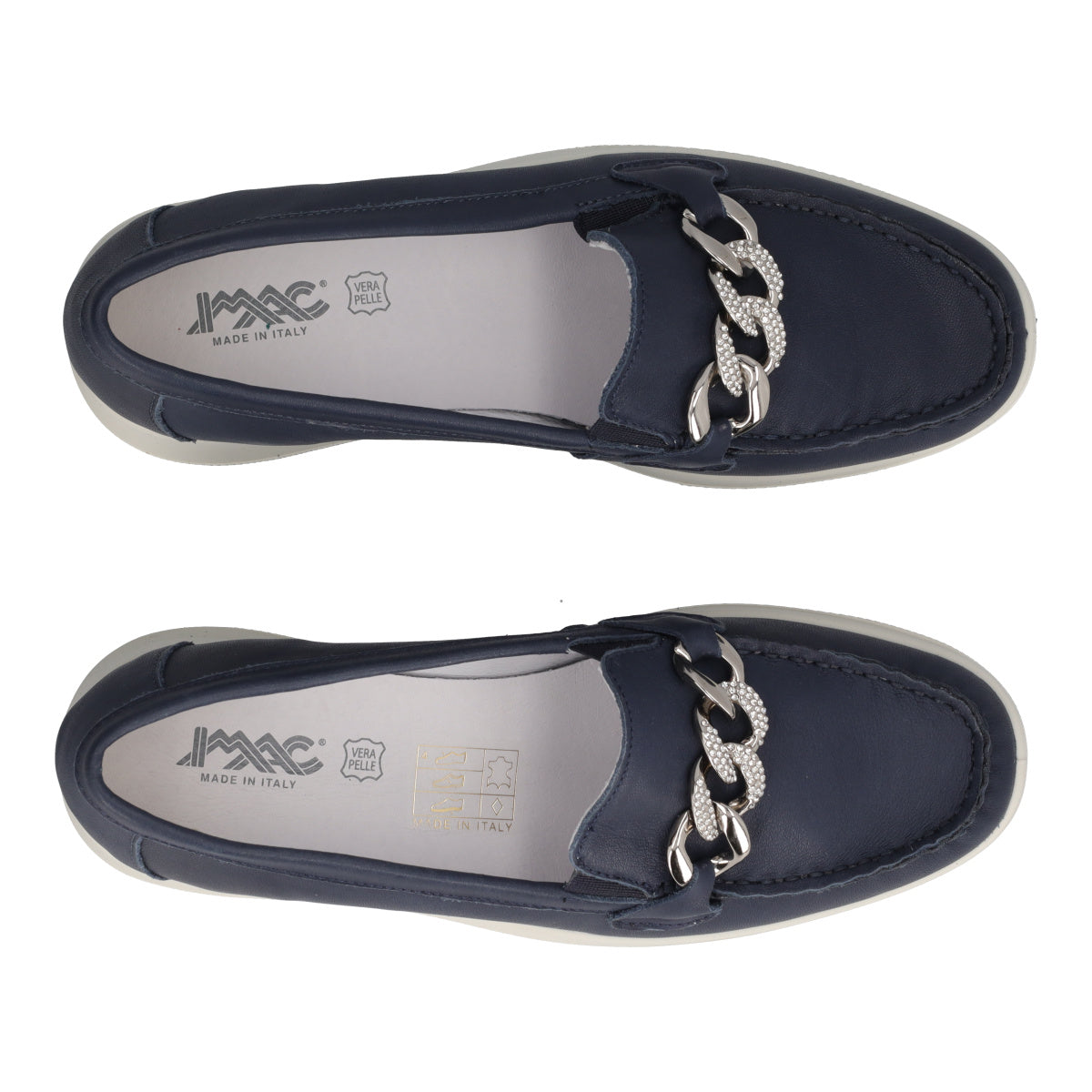 Mocassini Donna Blu