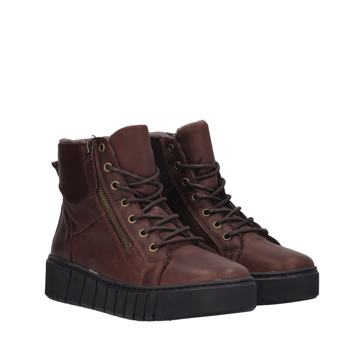 Polacchi Donna In pelle Marroni